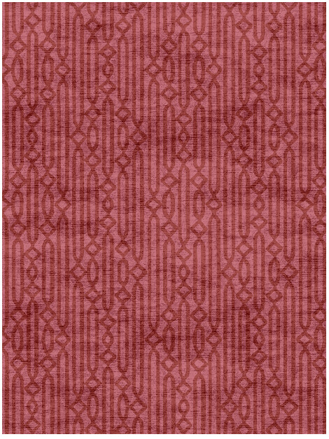 Cellulose Modern Geometrics Rectangle Hand Knotted Bamboo Silk Custom Rug by Rug Artisan