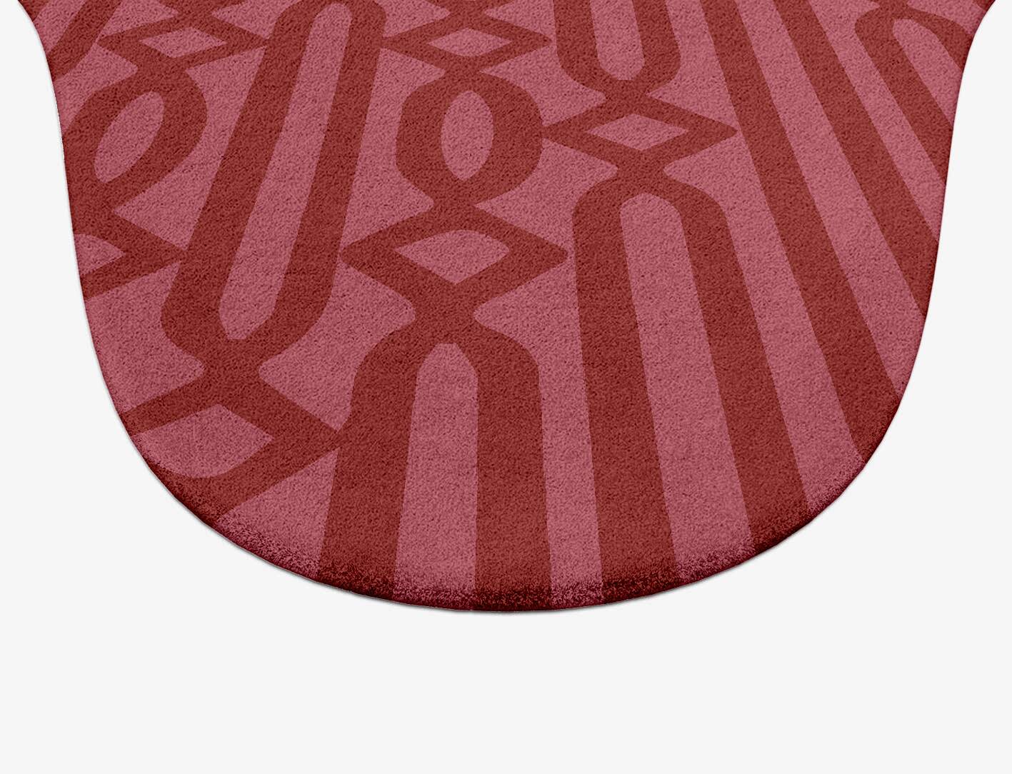 Cellulose Modern Geometrics Drop Hand Tufted Pure Wool Custom Rug by Rug Artisan