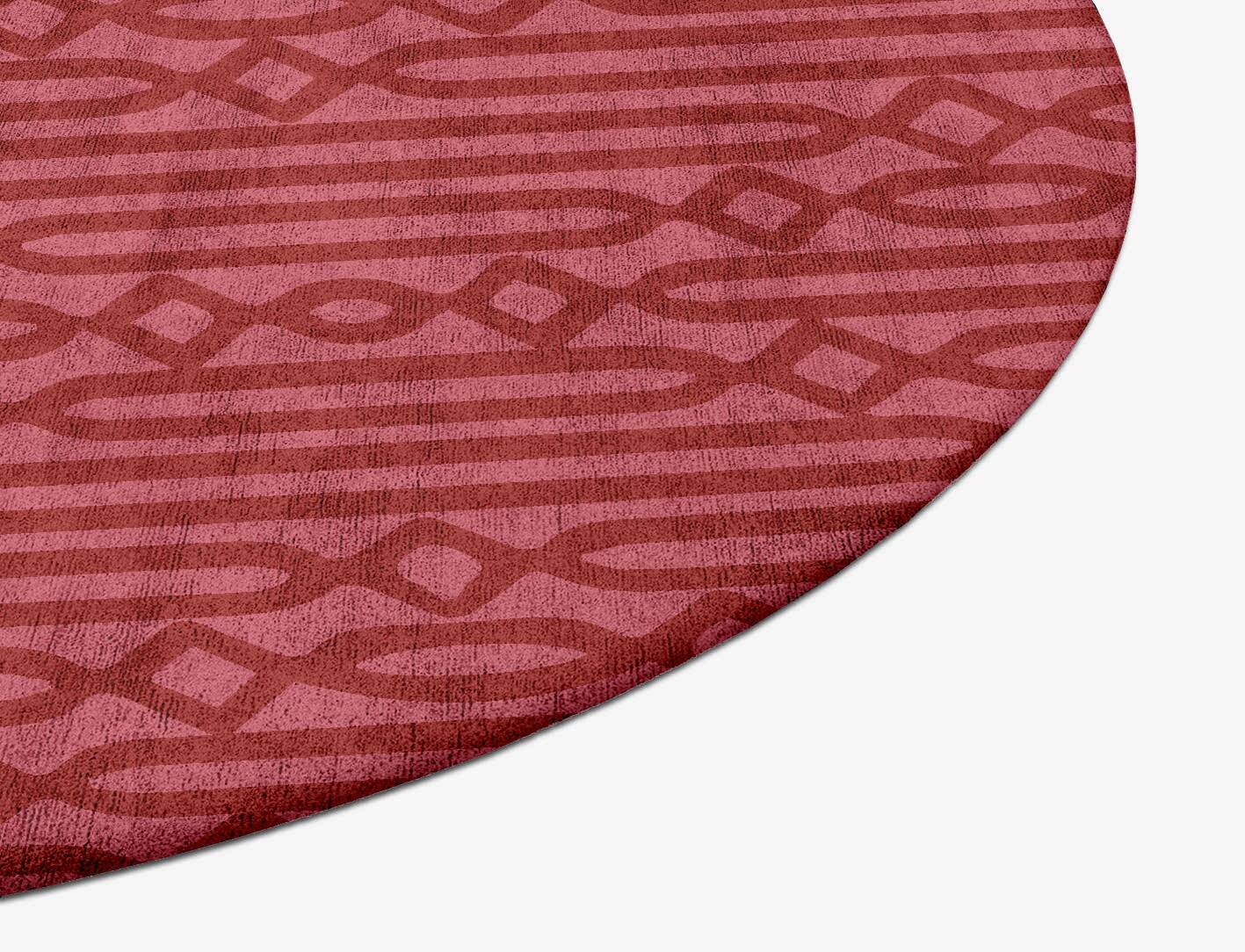 Cellulose Modern Geometrics Oval Hand Tufted Bamboo Silk Custom Rug by Rug Artisan