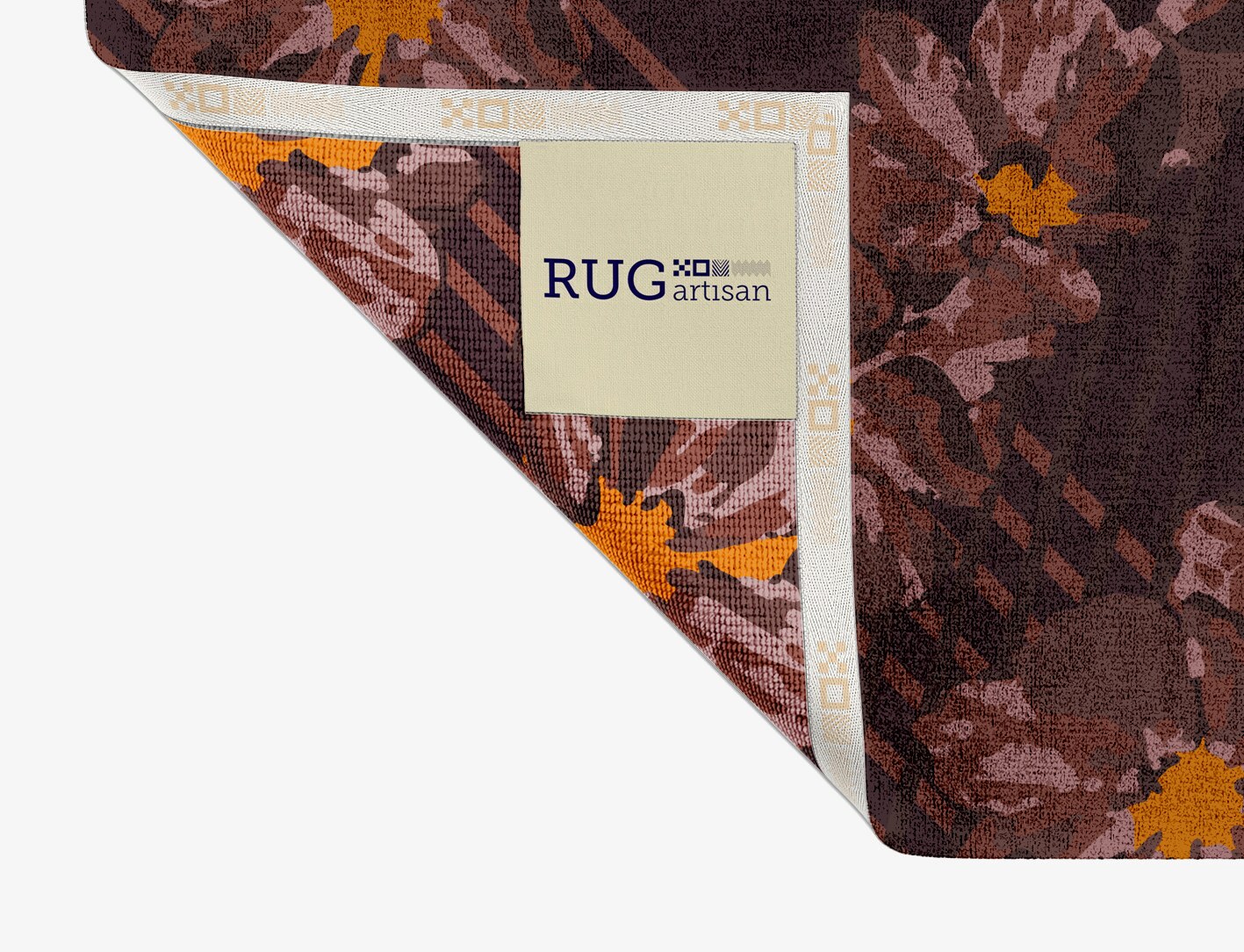 Chaplet Floral Rectangle Hand Knotted Bamboo Silk Custom Rug by Rug Artisan