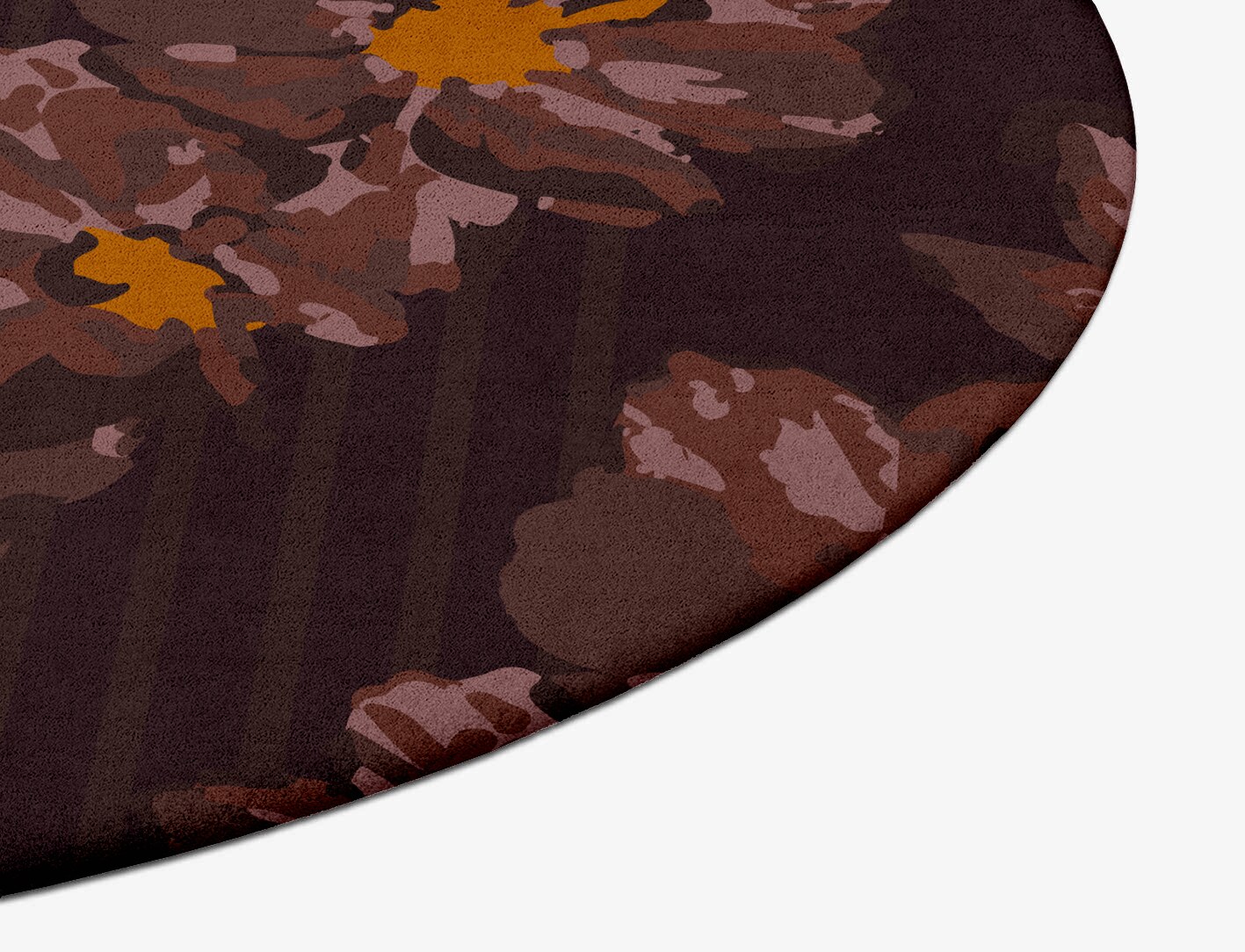 Chaplet Floral Oval Hand Tufted Pure Wool Custom Rug by Rug Artisan
