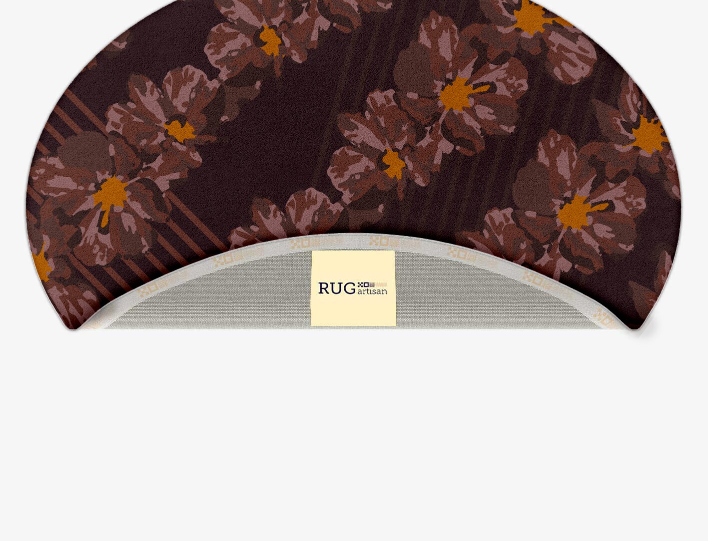 Chaplet Floral Oval Hand Tufted Pure Wool Custom Rug by Rug Artisan