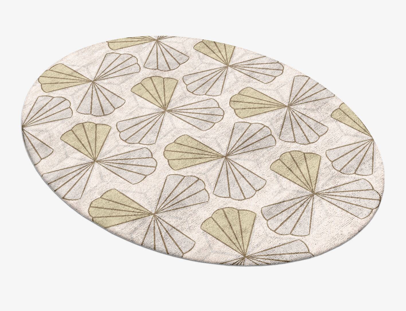 Charme Batik Oval Hand Tufted Bamboo Silk Custom Rug by Rug Artisan