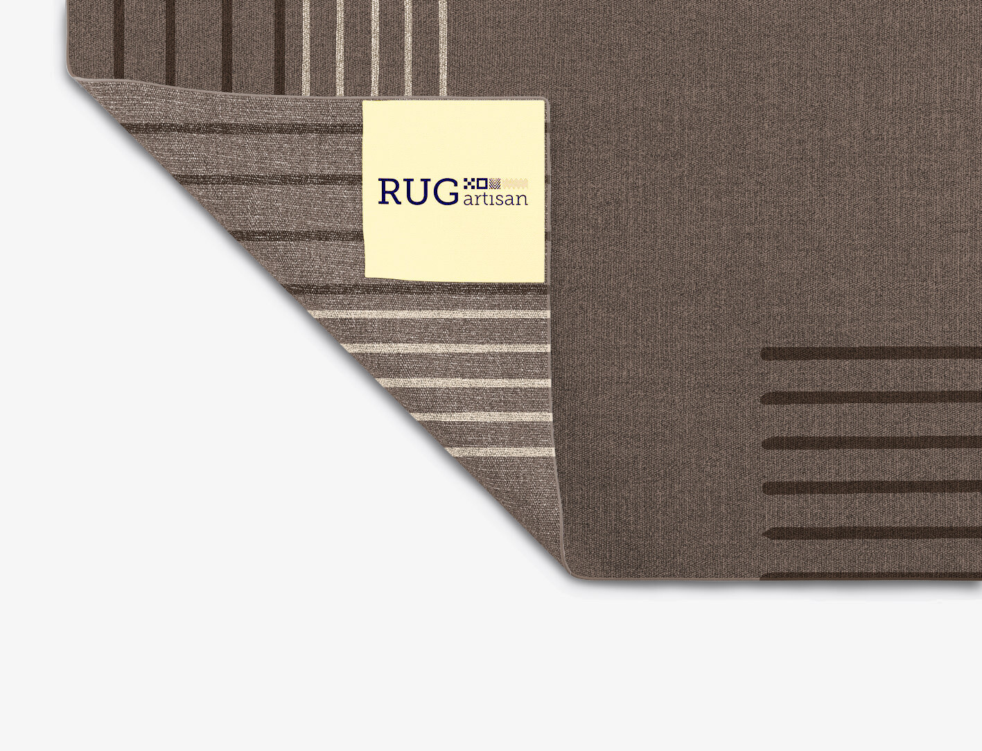 Chassis Minimalist Rectangle Flatweave New Zealand Wool Custom Rug by Rug Artisan