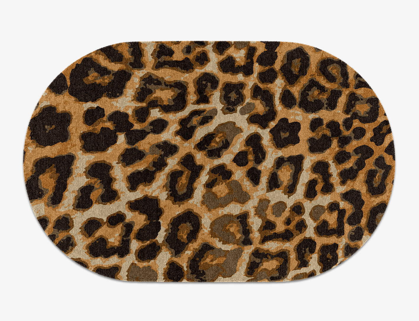 Cheetah Spots Animal Prints Capsule Hand Knotted Tibetan Wool Custom Rug by Rug Artisan