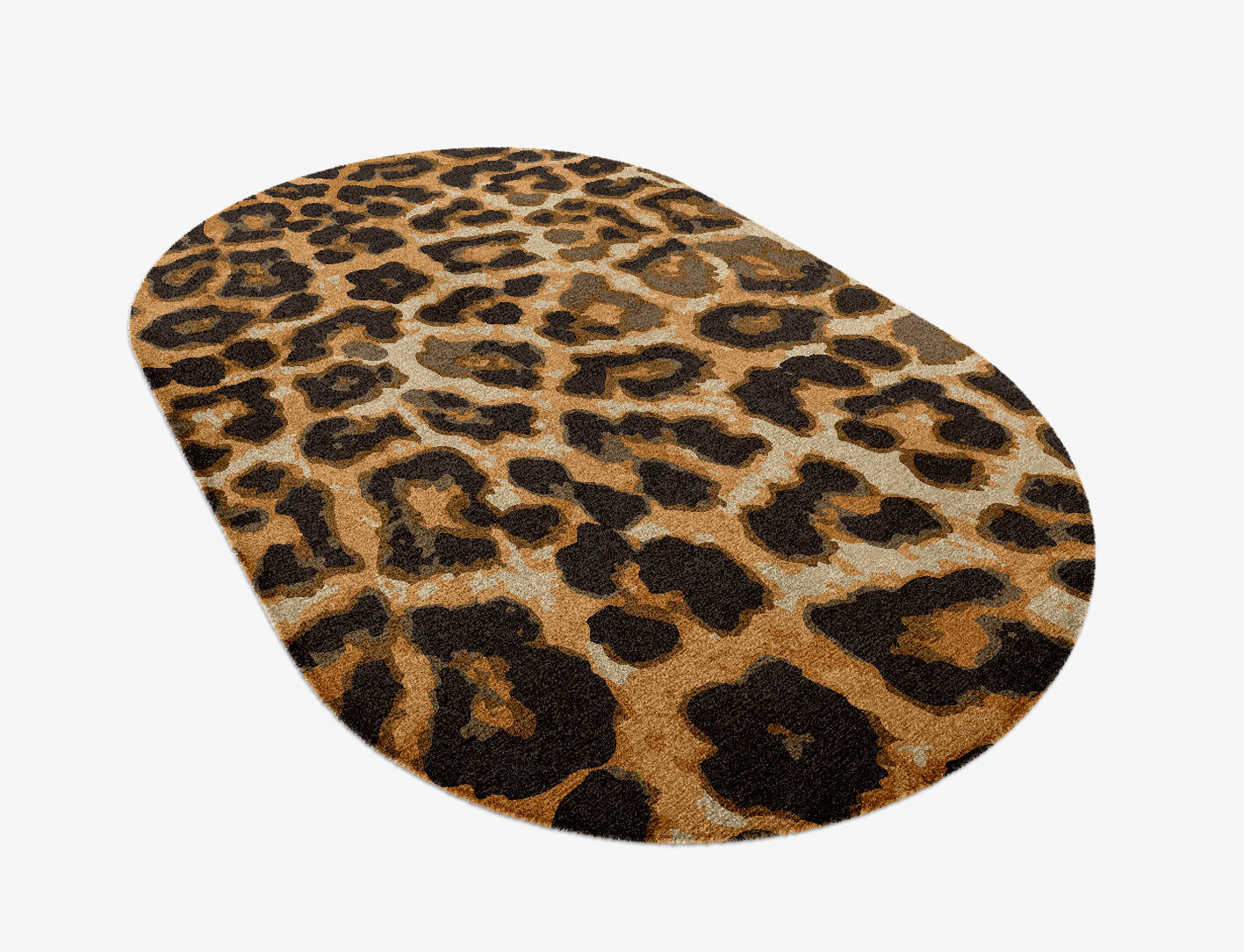 Cheetah Spots Animal Prints Capsule Hand Knotted Tibetan Wool Custom Rug by Rug Artisan