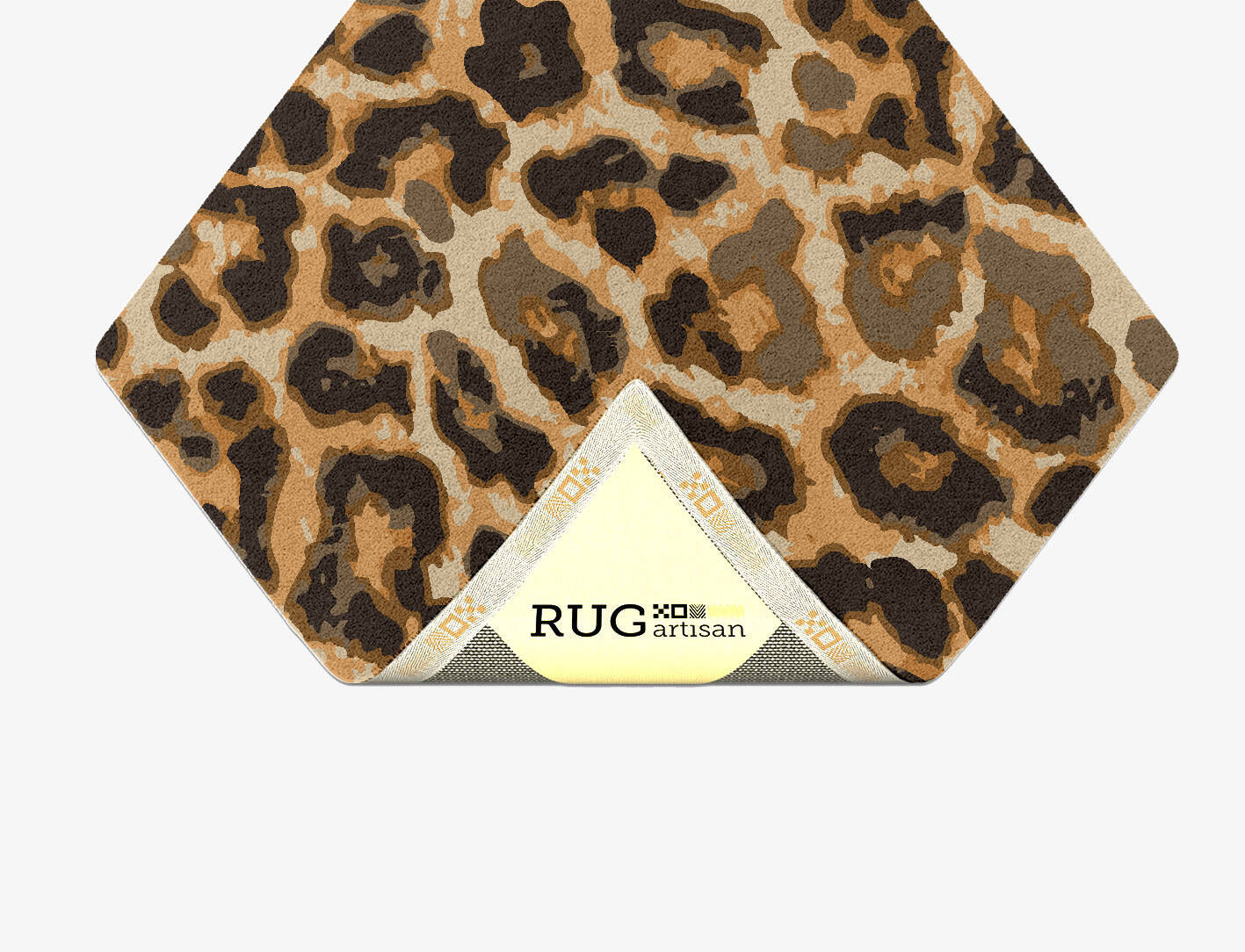 Cheetah Spots Animal Prints Diamond Hand Tufted Pure Wool Custom Rug by Rug Artisan