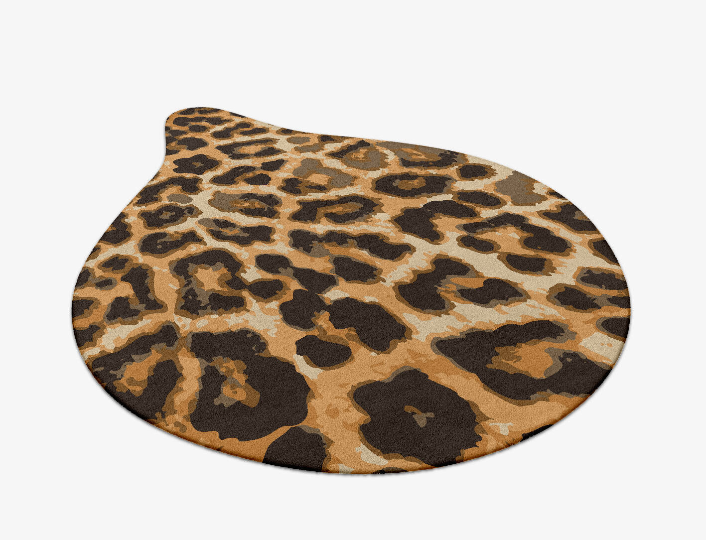 Cheetah Spots Animal Prints Drop Hand Tufted Pure Wool Custom Rug by Rug Artisan
