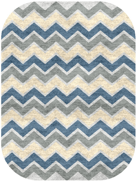 Chevy Kids Oblong Hand Knotted Bamboo Silk Custom Rug by Rug Artisan