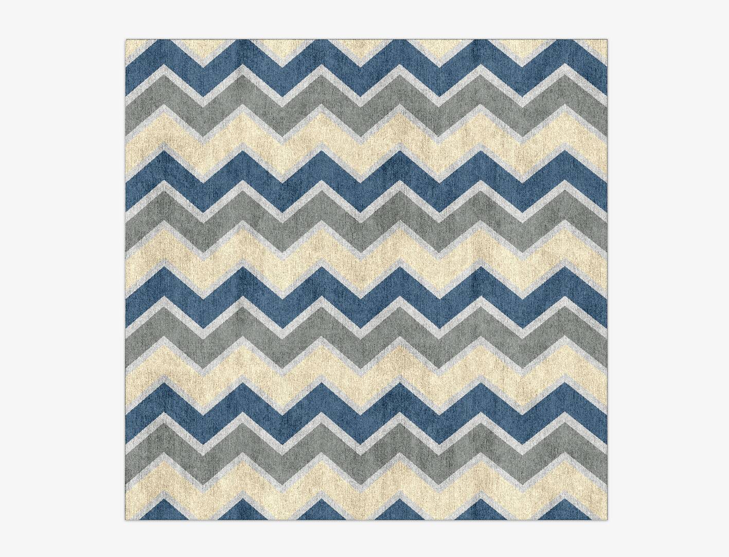 Chevy Kids Square Hand Knotted Bamboo Silk Custom Rug by Rug Artisan