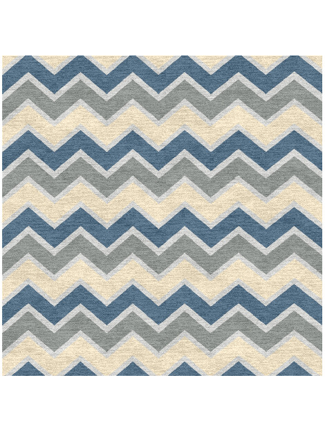 Chevy Kids Square Hand Knotted Tibetan Wool Custom Rug by Rug Artisan