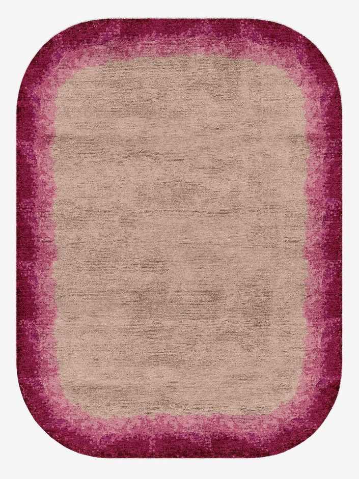 Chic Gradation Oblong Hand Knotted Bamboo Silk Custom Rug by Rug Artisan