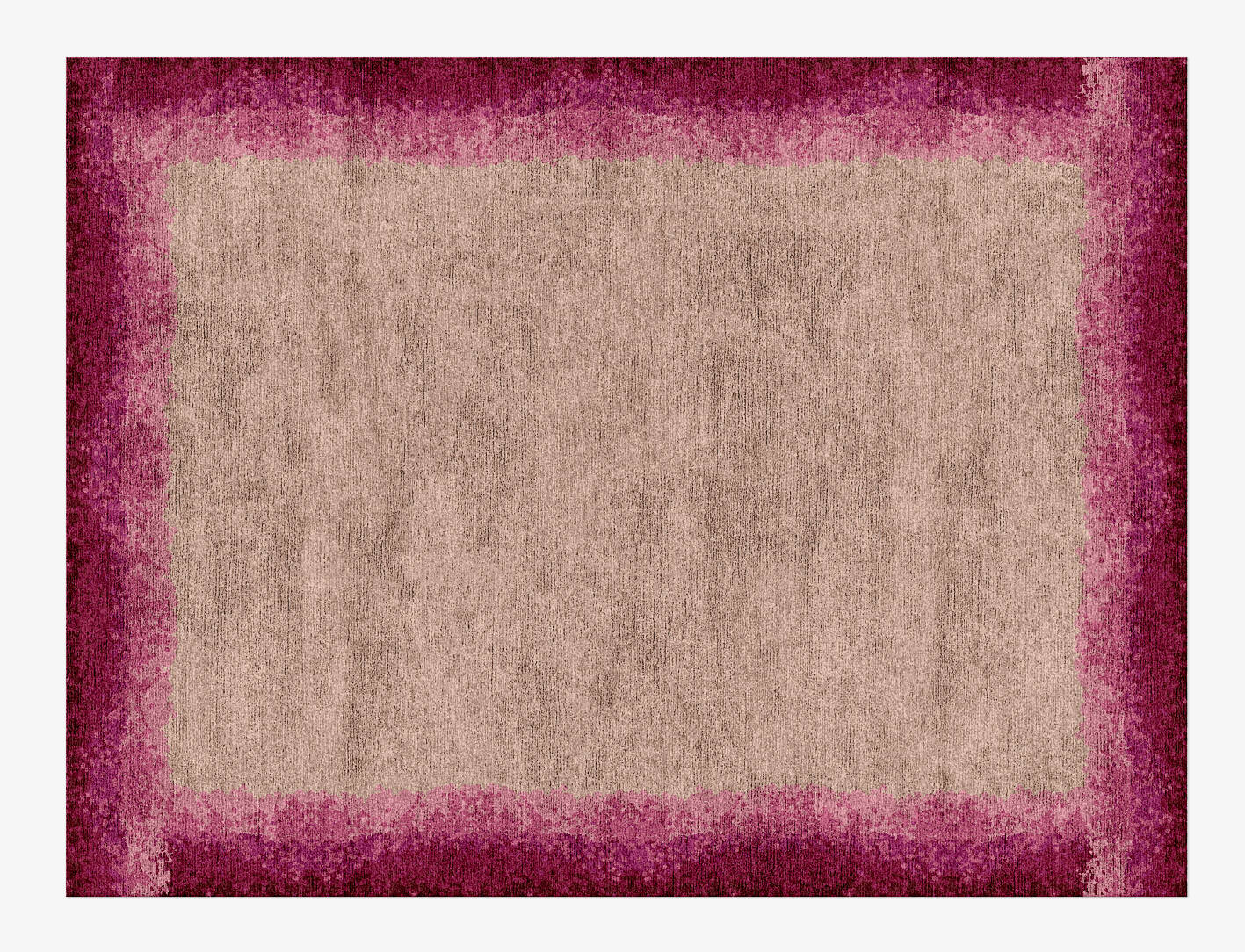 Chic Gradation Rectangle Hand Knotted Bamboo Silk Custom Rug by Rug Artisan