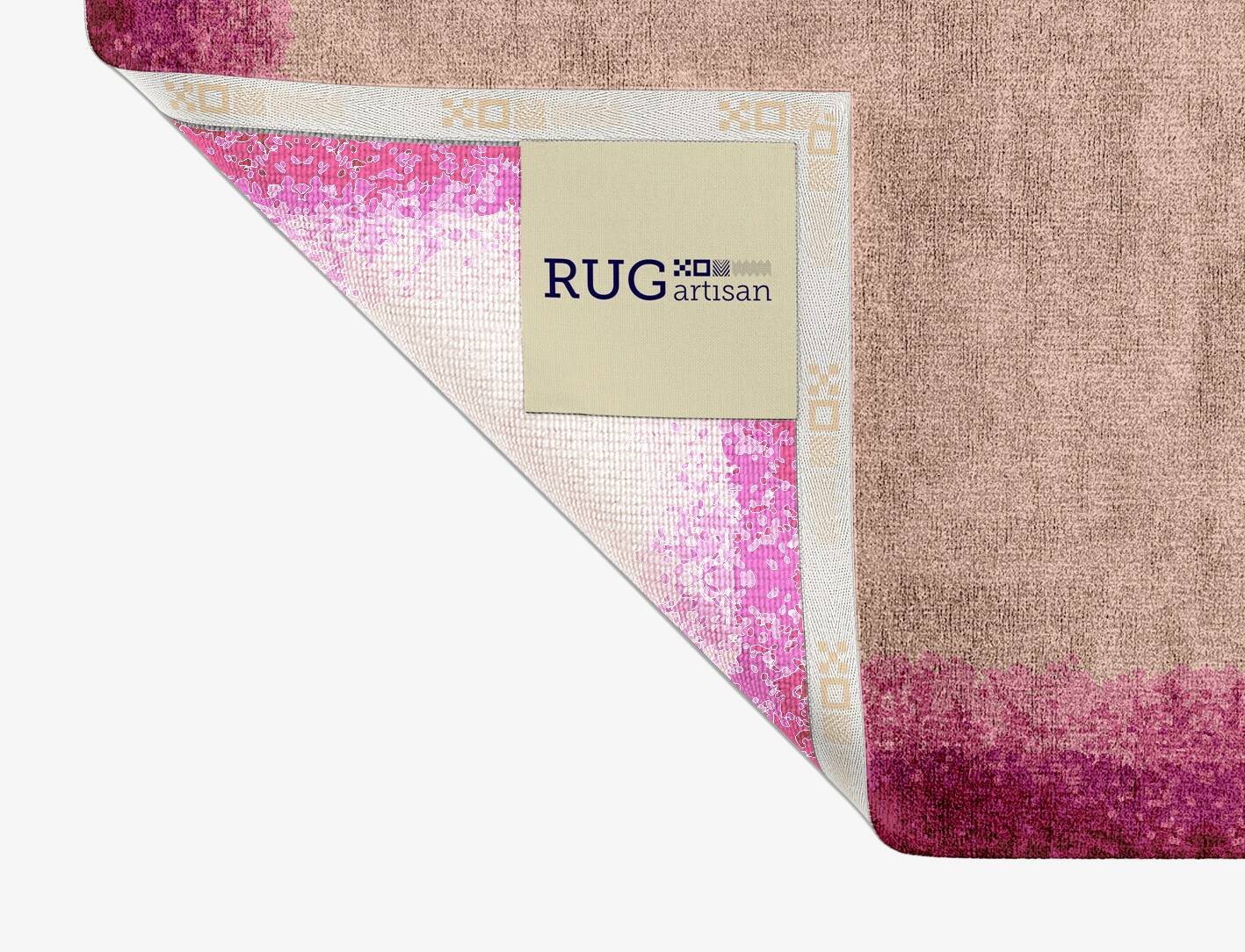 Chic Gradation Rectangle Hand Knotted Bamboo Silk Custom Rug by Rug Artisan