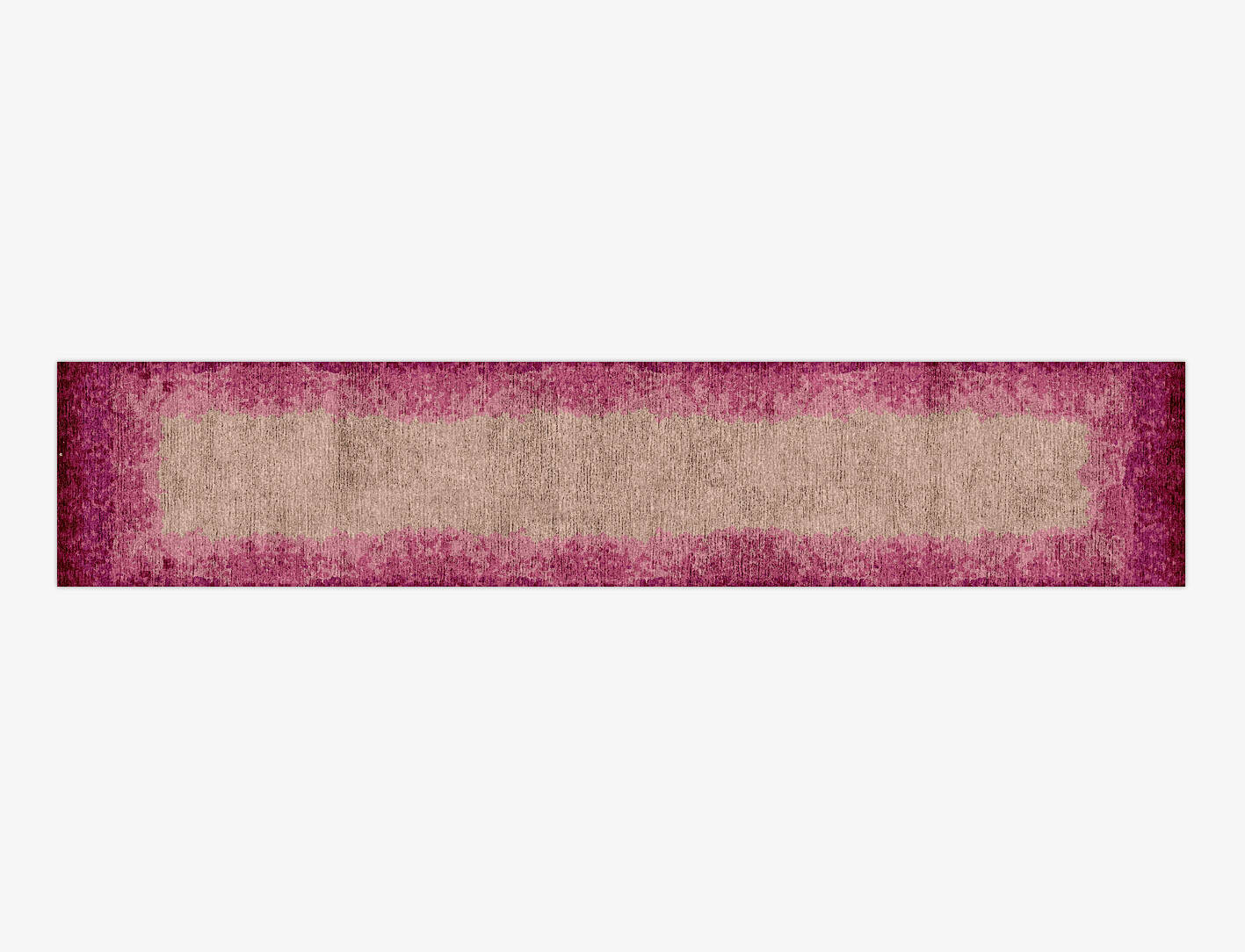 Chic Gradation Runner Hand Knotted Bamboo Silk Custom Rug by Rug Artisan