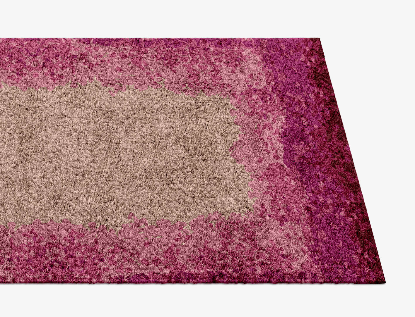 Chic Gradation Runner Hand Knotted Bamboo Silk Custom Rug by Rug Artisan