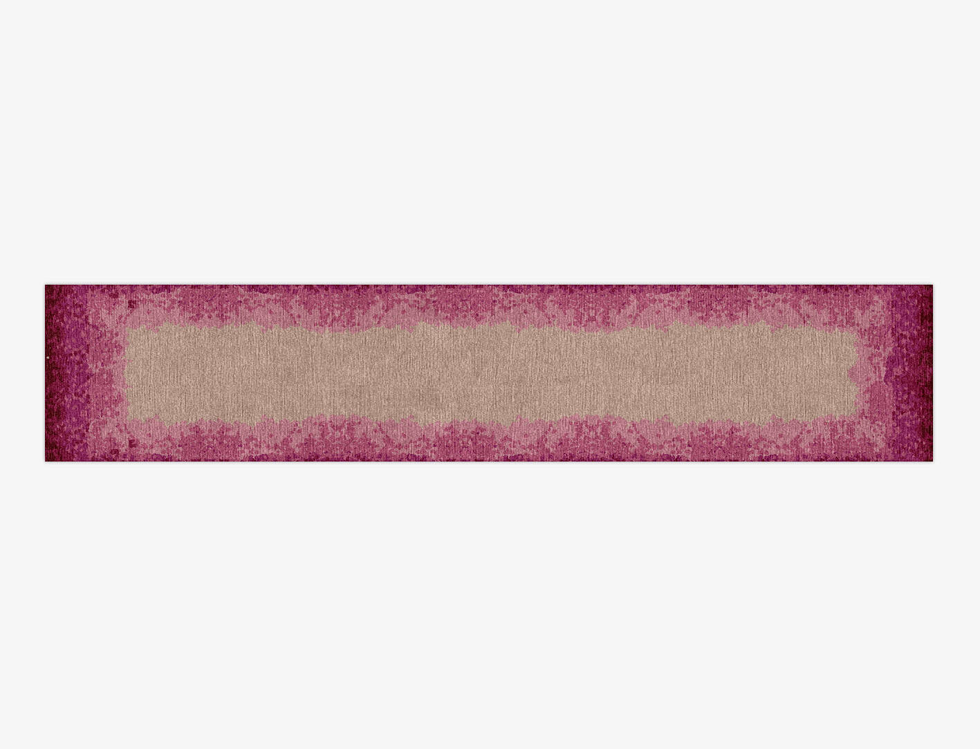 Chic Gradation Runner Hand Knotted Tibetan Wool Custom Rug by Rug Artisan