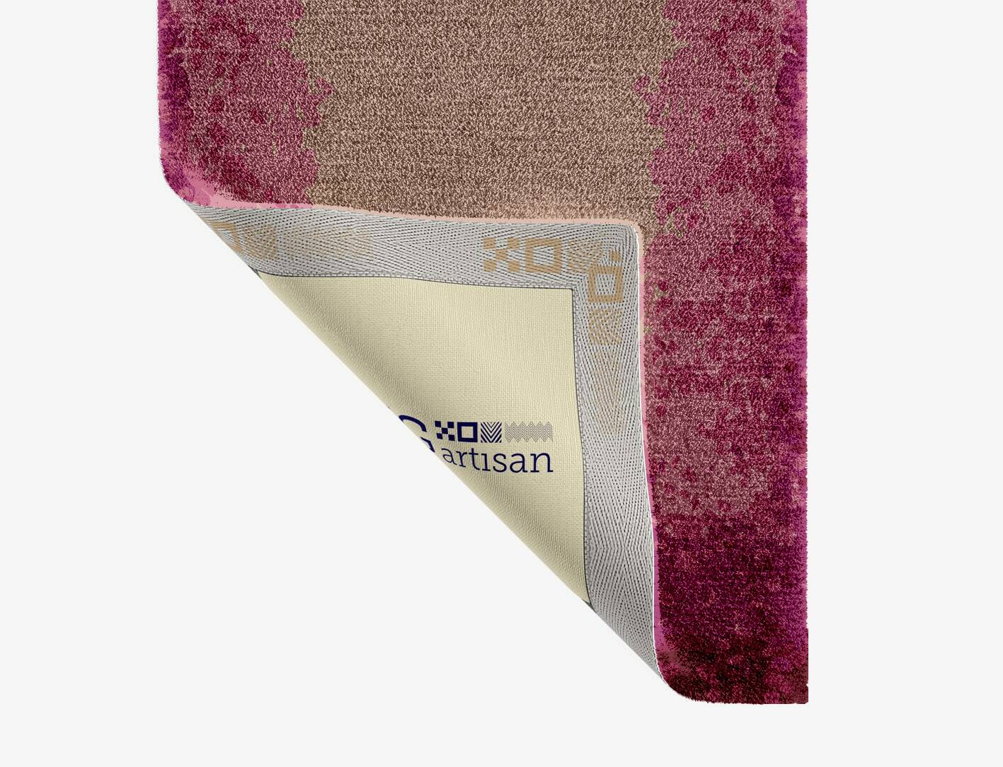 Chic Gradation Runner Hand Knotted Tibetan Wool Custom Rug by Rug Artisan