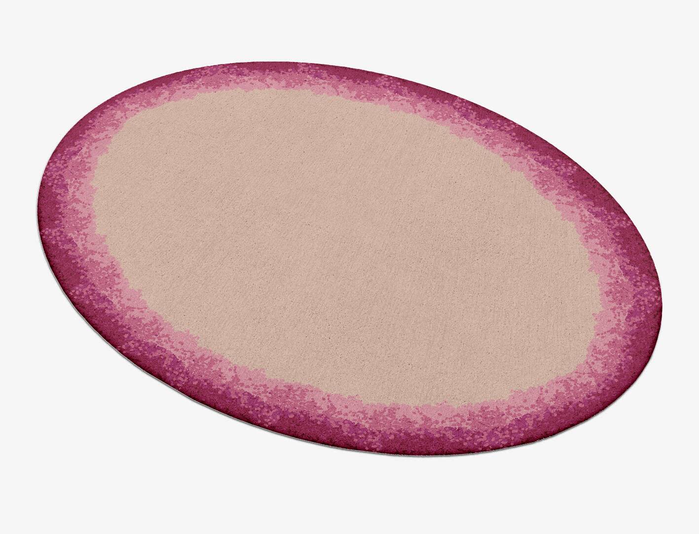 Chic Gradation Oval Hand Tufted Pure Wool Custom Rug by Rug Artisan
