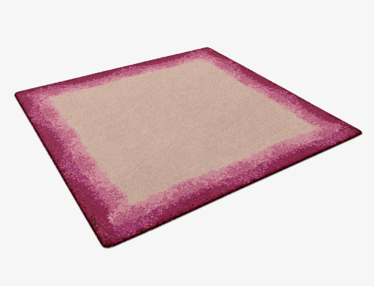 Chic Gradation Square Hand Tufted Pure Wool Custom Rug by Rug Artisan