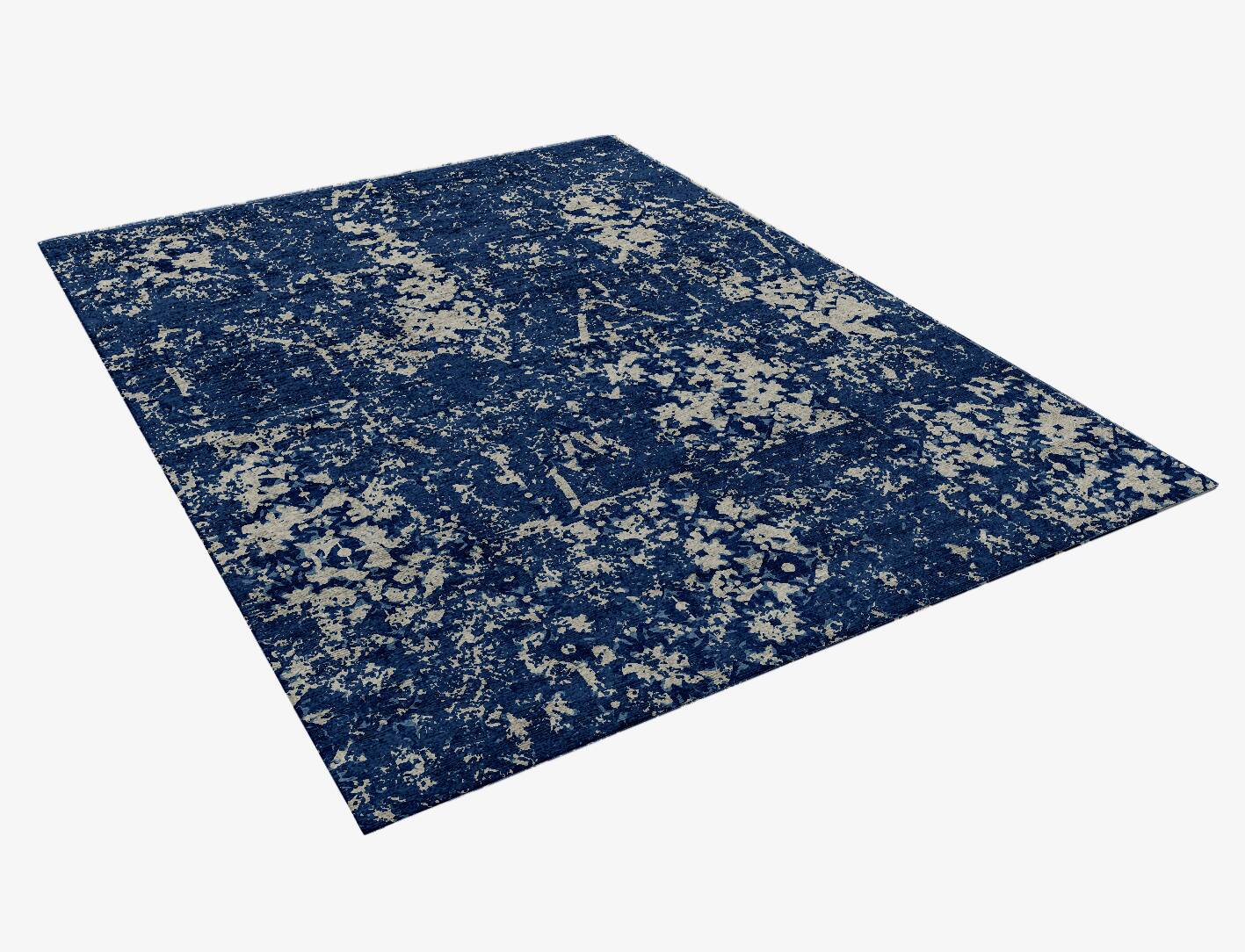 Chinese Porcelain Vintage Rectangle Hand Knotted Bamboo Silk Custom Rug by Rug Artisan