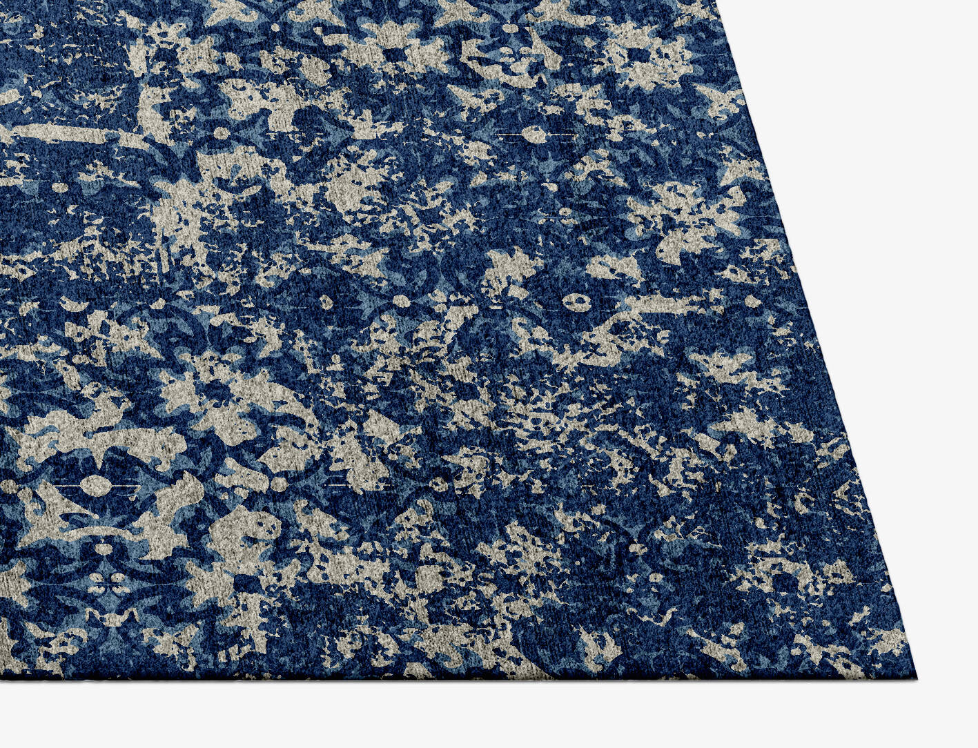 Chinese Porcelain Vintage Rectangle Hand Knotted Bamboo Silk Custom Rug by Rug Artisan