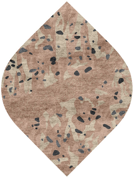 Chip Terrazzo Play Ogee Hand Knotted Bamboo Silk Custom Rug by Rug Artisan