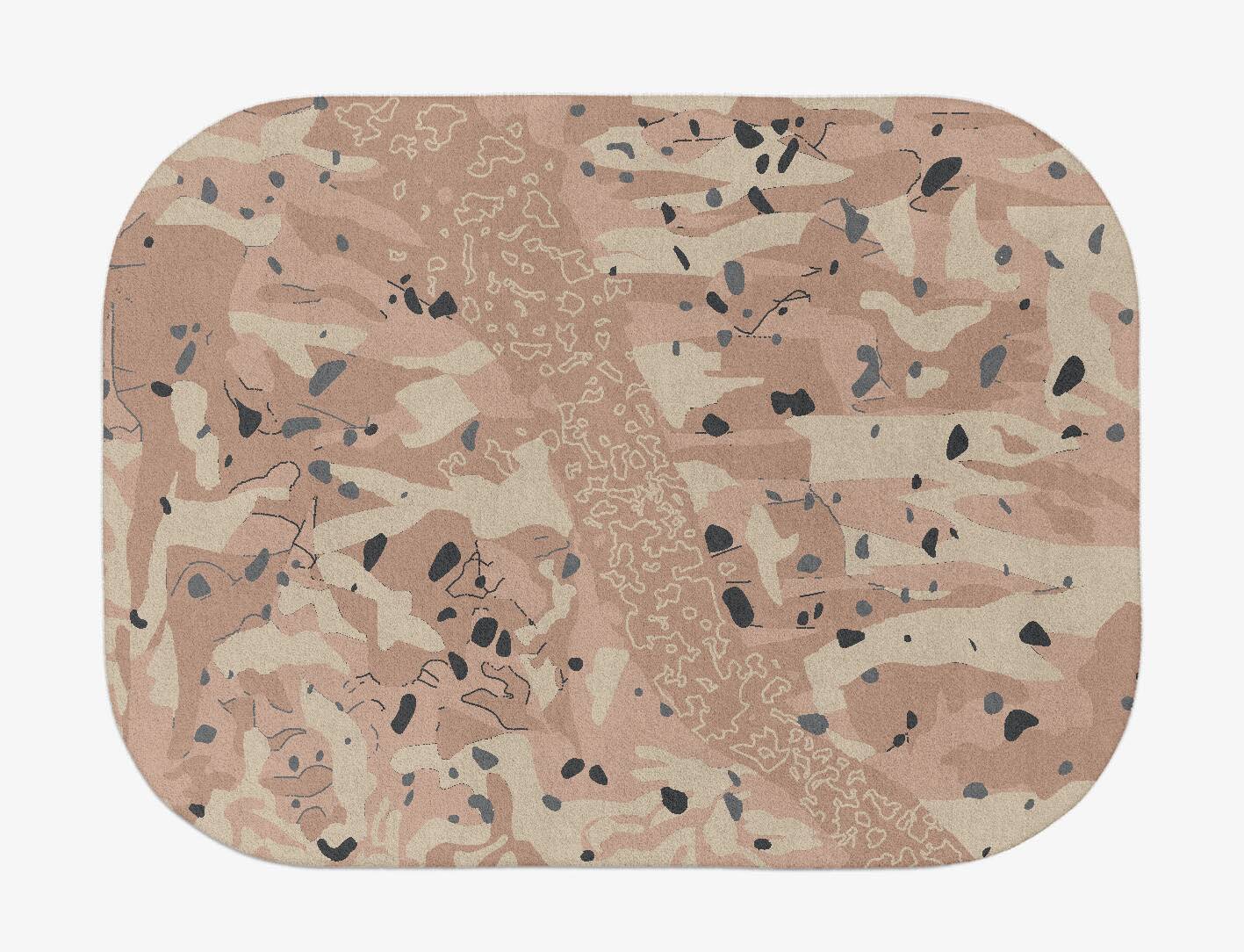 Chip Terrazzo Play Oblong Hand Tufted Pure Wool Custom Rug by Rug Artisan