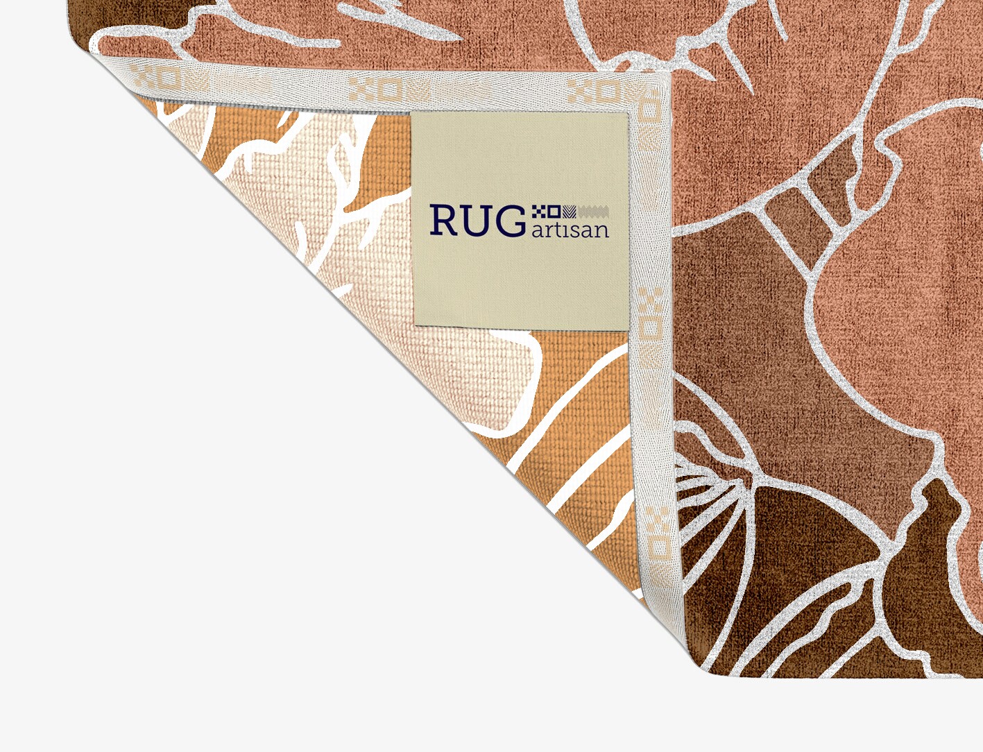 Chrysanthemum Field of Flowers Rectangle Hand Knotted Bamboo Silk Custom Rug by Rug Artisan