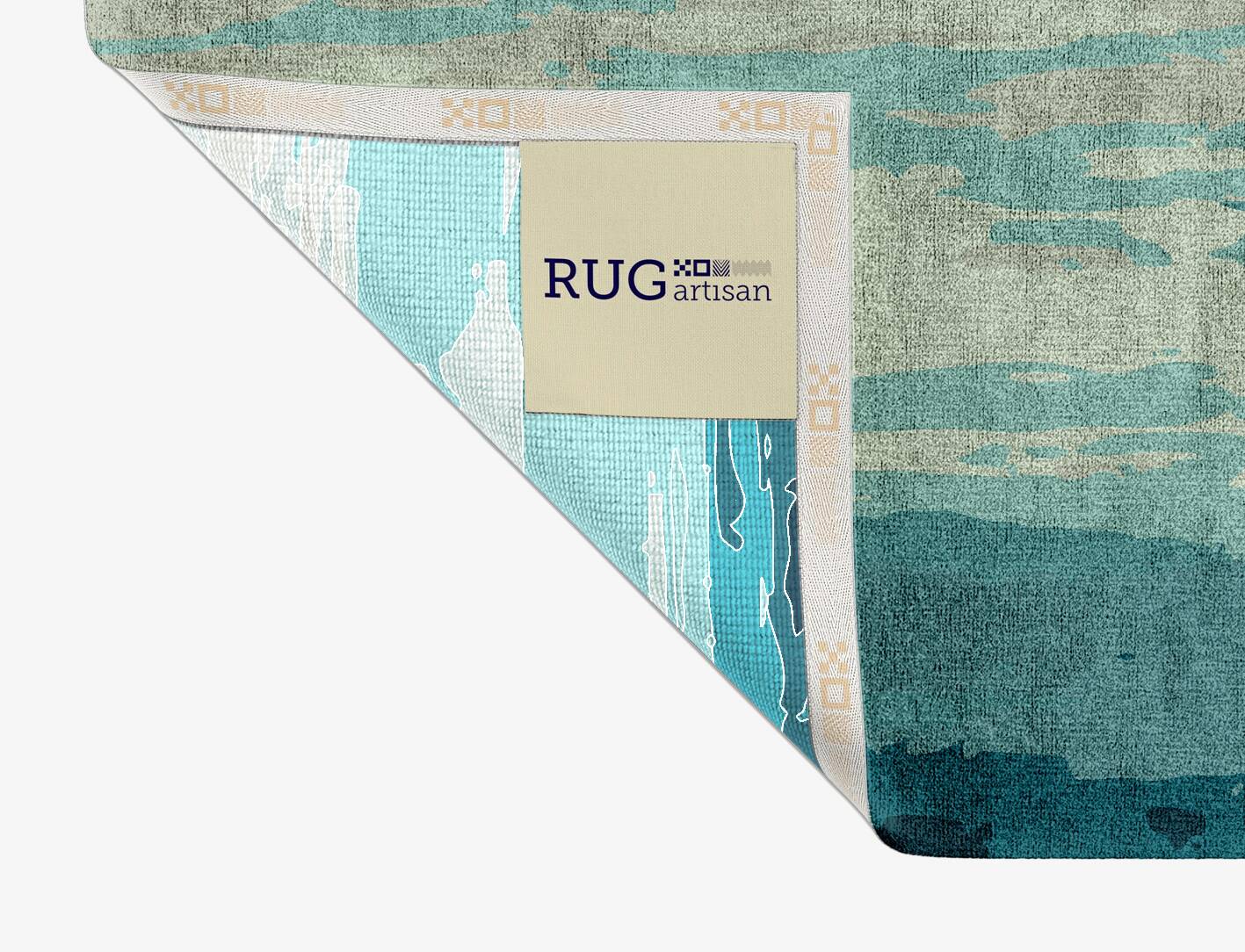 Chute Gradation Rectangle Hand Knotted Bamboo Silk Custom Rug by Rug Artisan