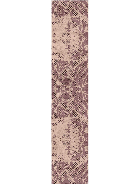 Cinq Abstract Runner Hand Tufted Bamboo Silk Custom Rug by Rug Artisan