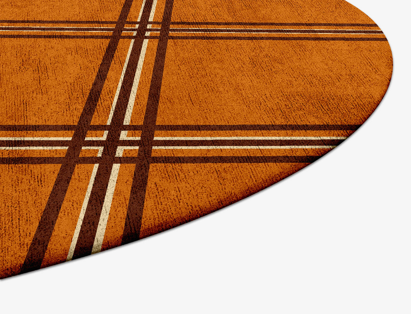 Citrus Geometric Capsule Hand Tufted Bamboo Silk Custom Rug by Rug Artisan