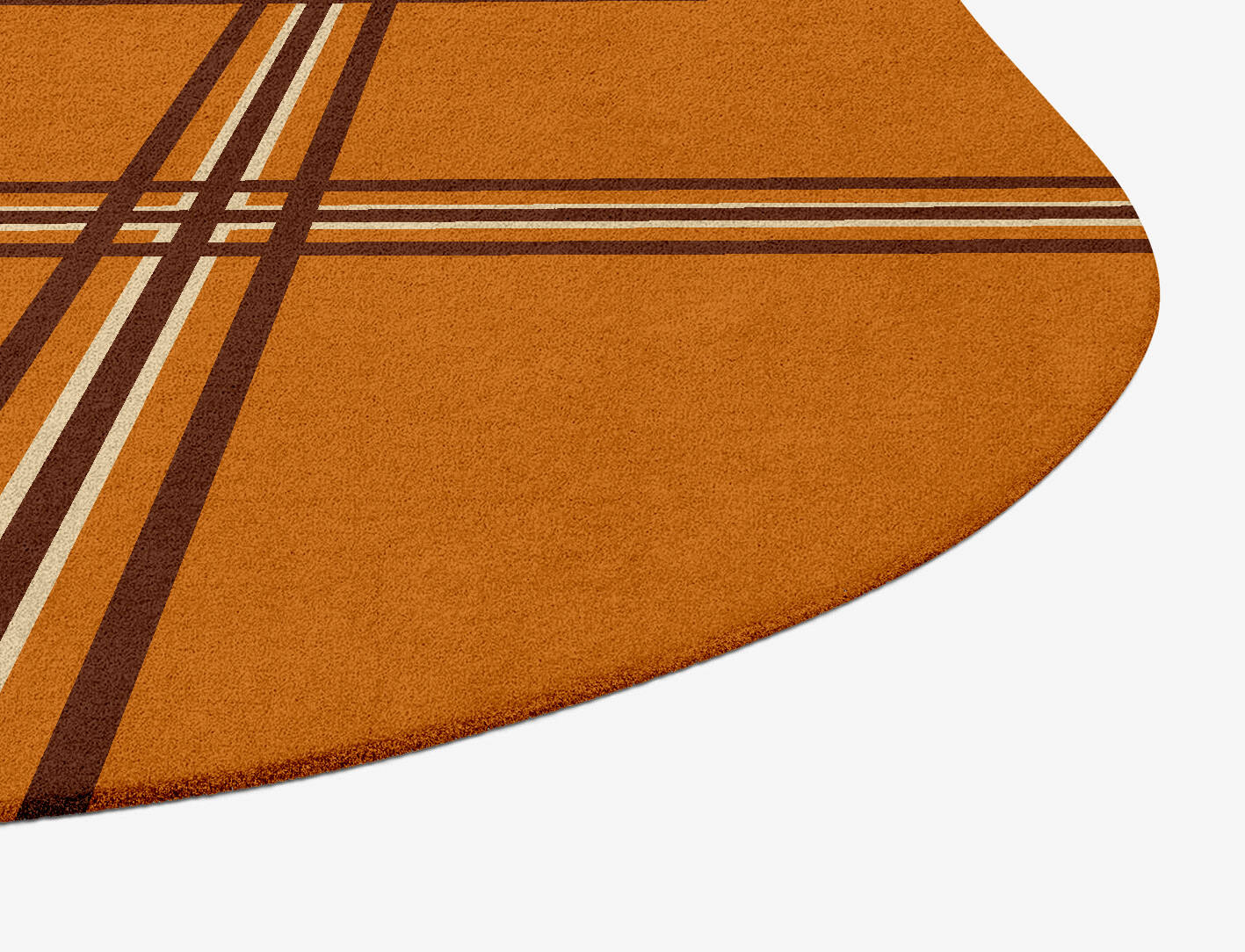 Citrus Geometric Oblong Hand Tufted Pure Wool Custom Rug by Rug Artisan
