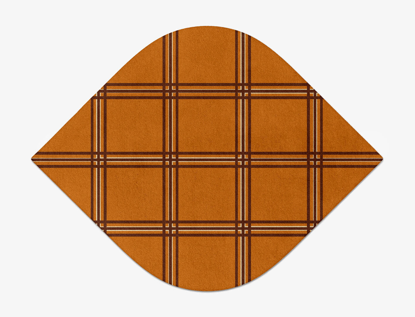 Citrus Geometric Ogee Hand Tufted Pure Wool Custom Rug by Rug Artisan