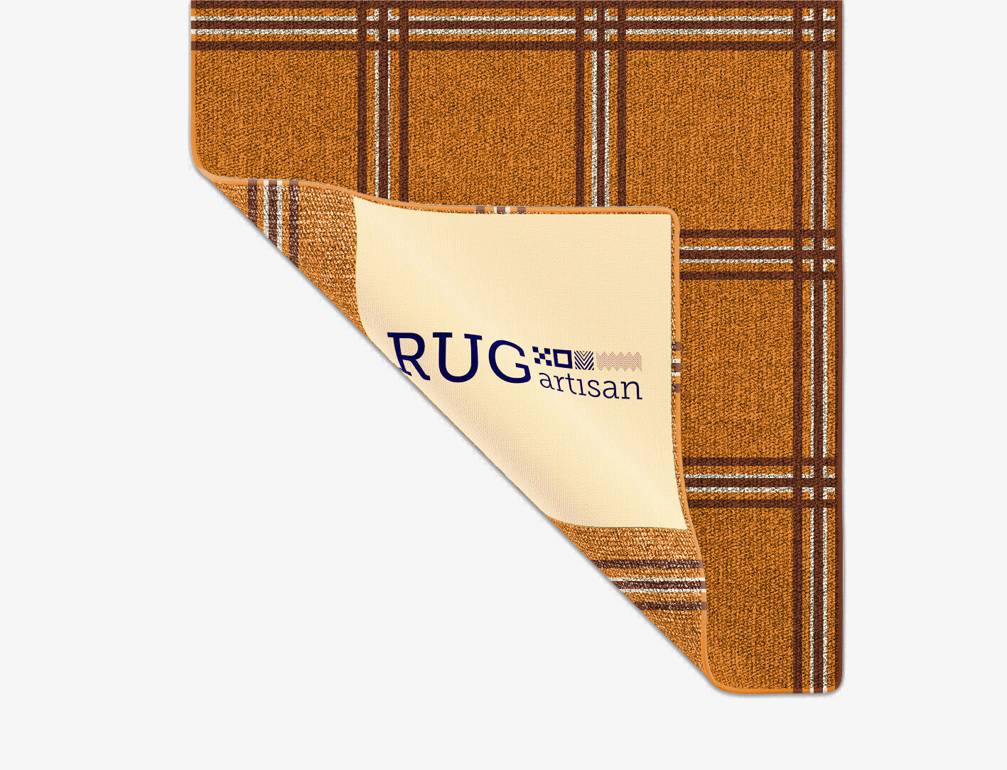 Citrus Geometric Runner Outdoor Recycled Yarn Custom Rug by Rug Artisan