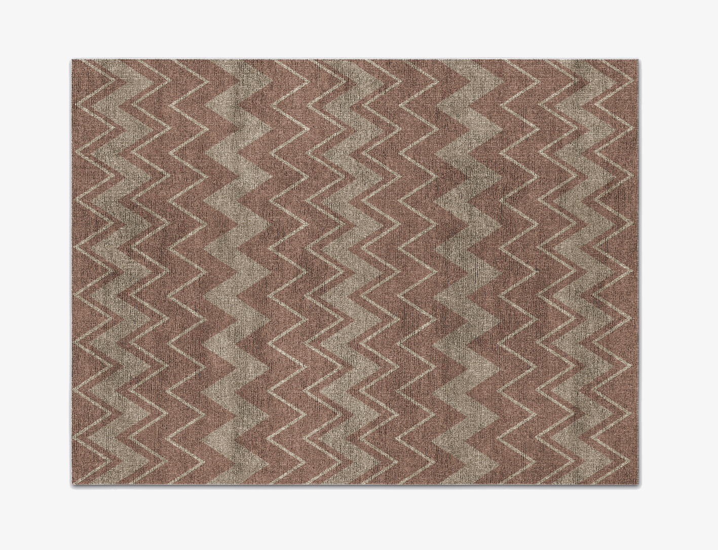 Clash Geometric Rectangle Flatweave Bamboo Silk Custom Rug by Rug Artisan
