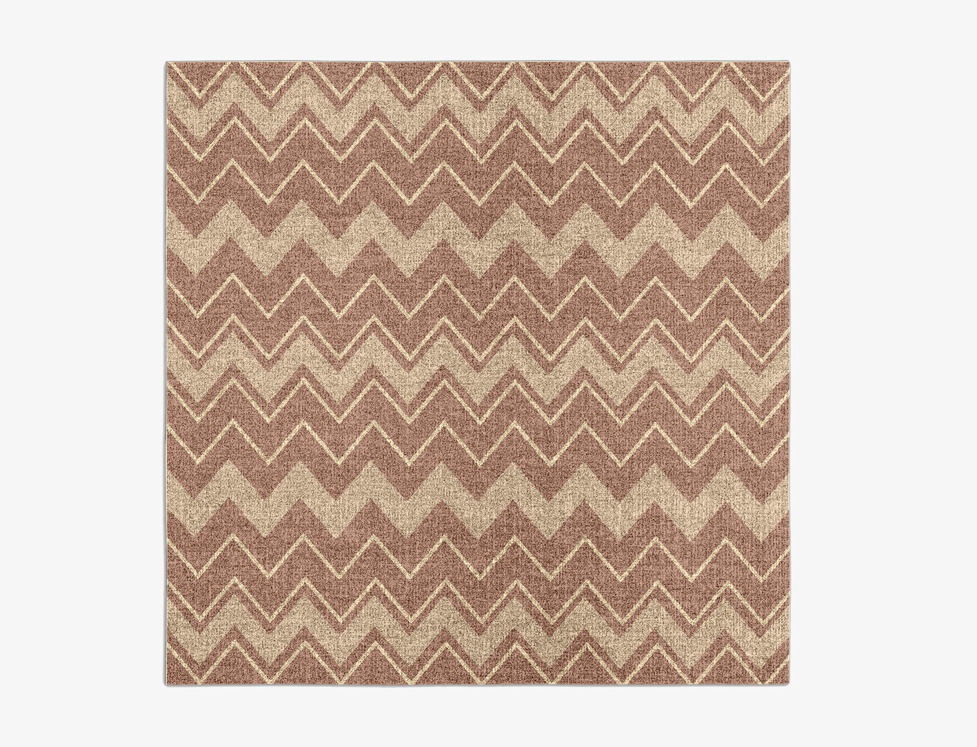 Clash Geometric Square Flatweave New Zealand Wool Custom Rug by Rug Artisan