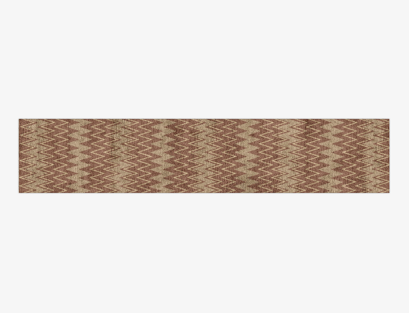 Clash Geometric Runner Hand Knotted Bamboo Silk Custom Rug by Rug Artisan