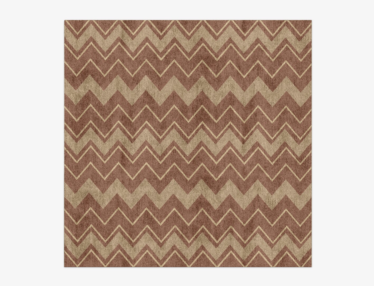 Clash Geometric Square Hand Knotted Bamboo Silk Custom Rug by Rug Artisan
