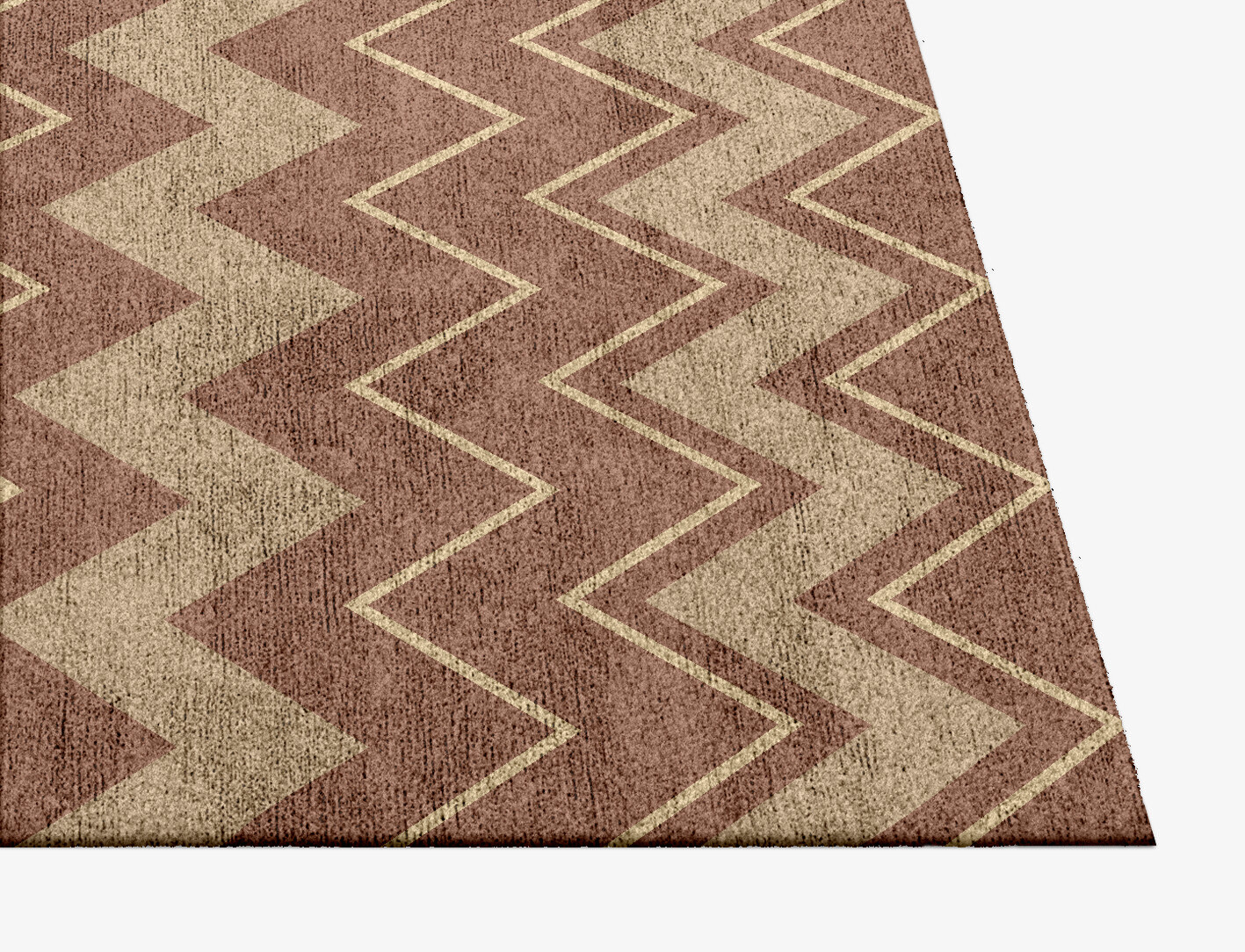 Clash Geometric Square Hand Knotted Bamboo Silk Custom Rug by Rug Artisan