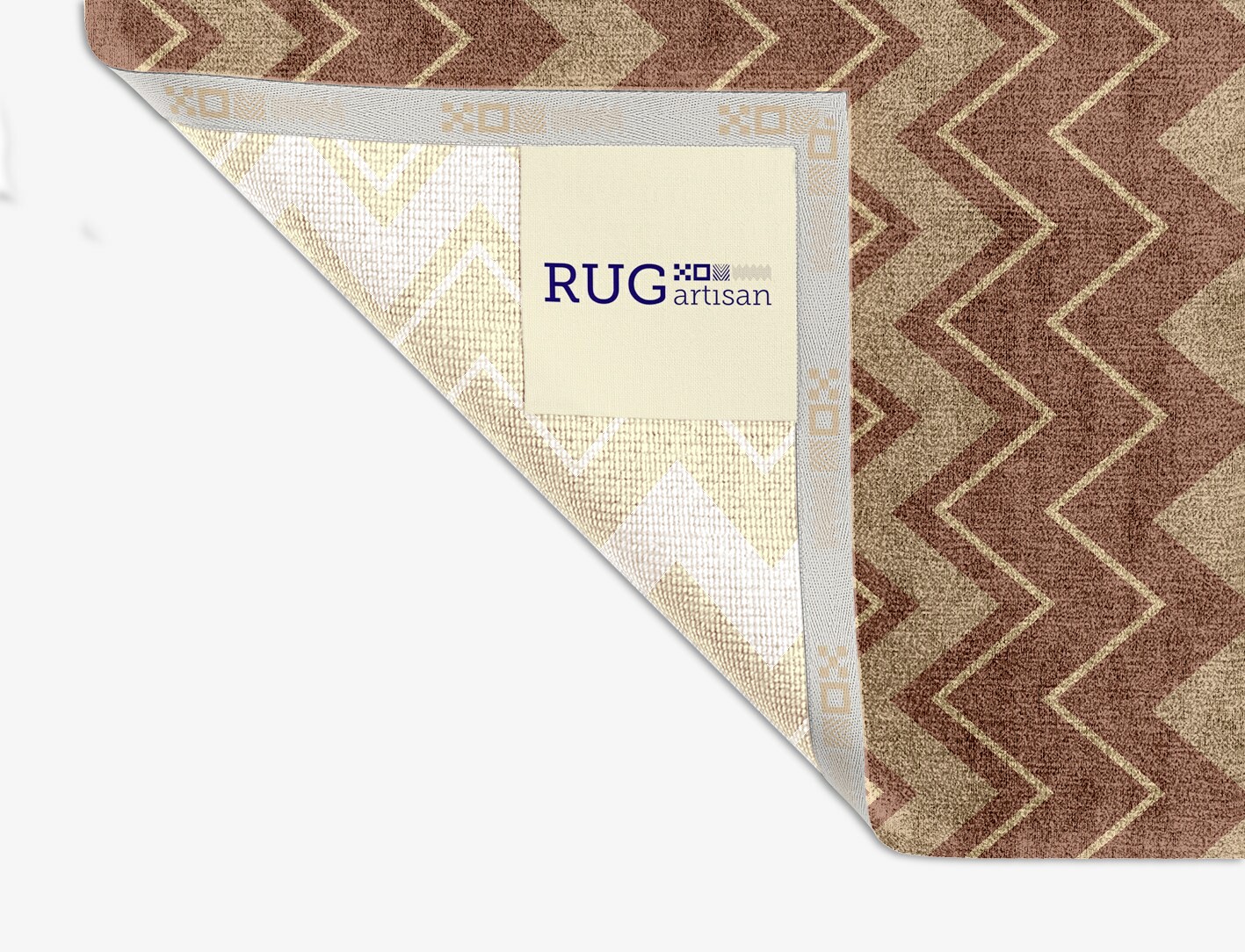 Clash Geometric Square Hand Knotted Bamboo Silk Custom Rug by Rug Artisan