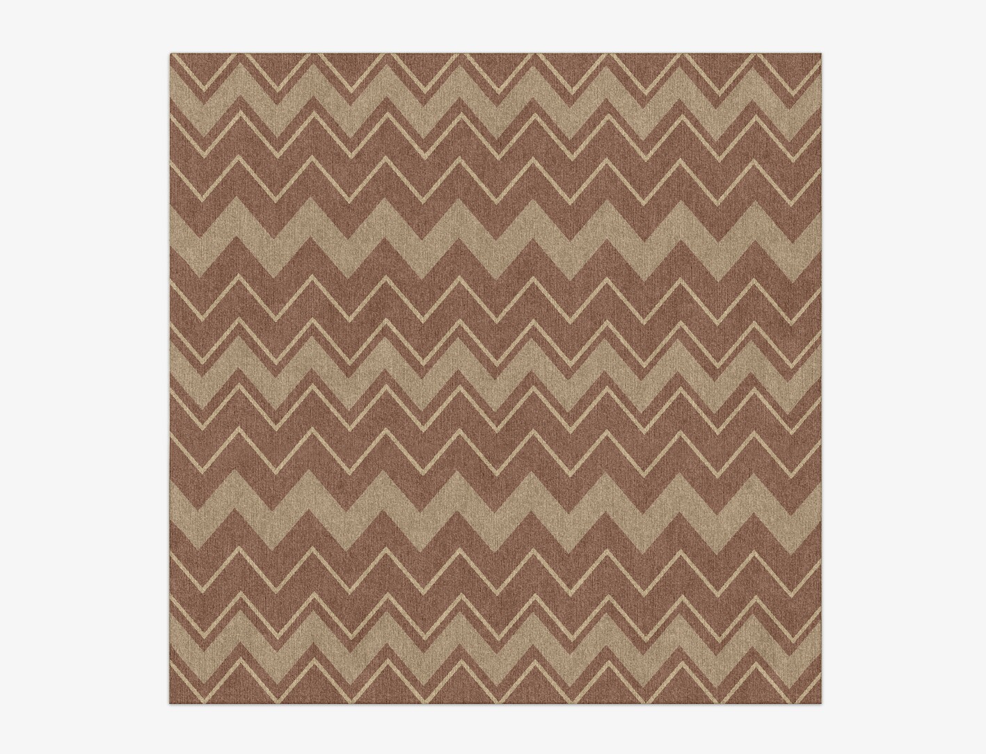Clash Geometric Square Hand Knotted Tibetan Wool Custom Rug by Rug Artisan
