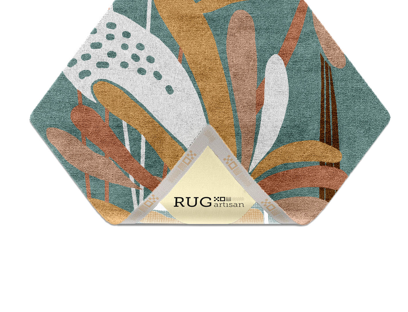 Cleome Field of Flowers Diamond Hand Knotted Bamboo Silk Custom Rug by Rug Artisan