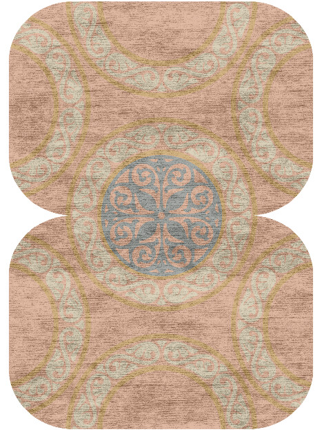 Clique Blue Royal Eight Hand Knotted Bamboo Silk Custom Rug by Rug Artisan