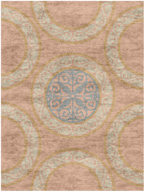 Clique Blue Royal Rectangle Hand Knotted Bamboo Silk Custom Rug by Rug Artisan