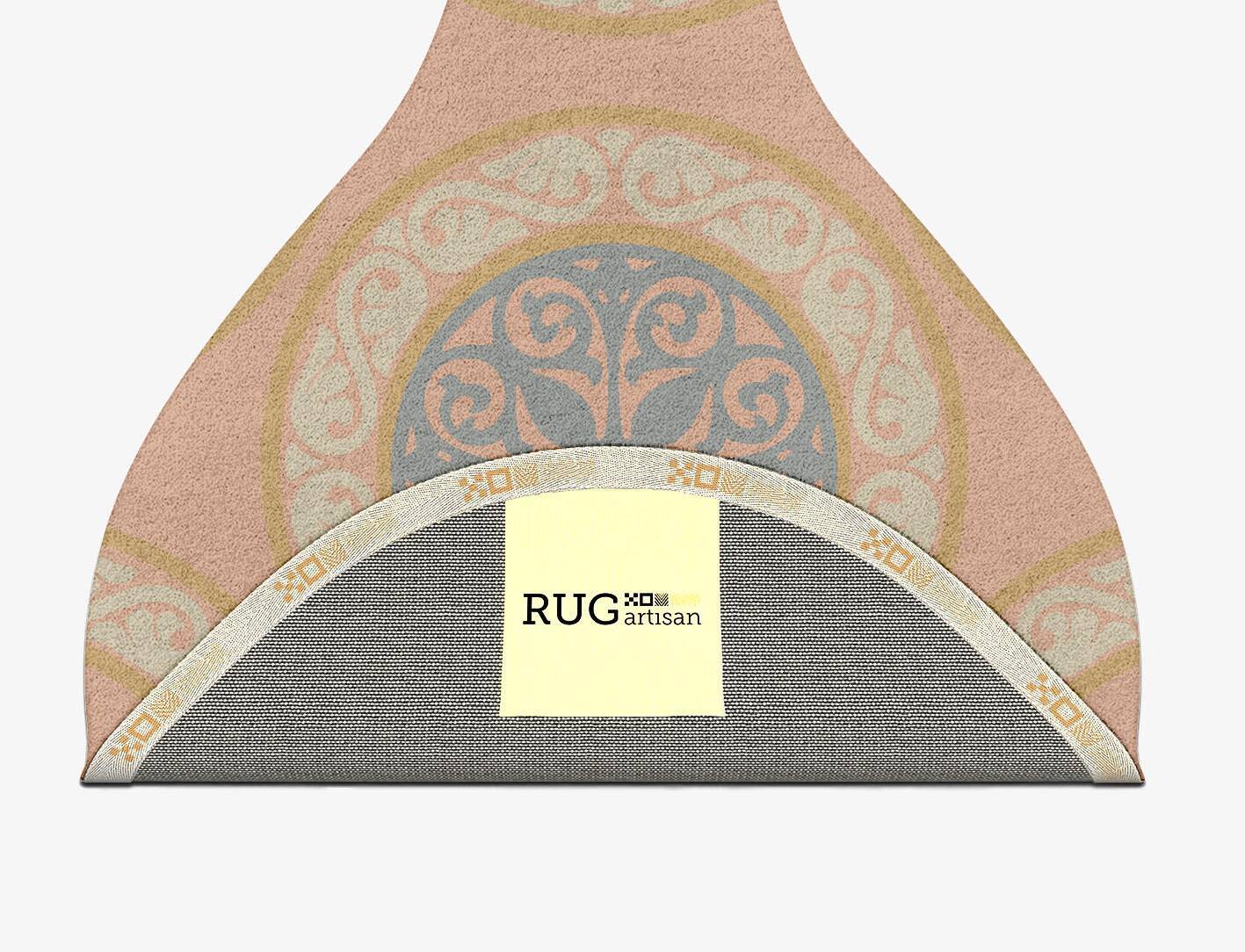 Clique Blue Royal Drop Hand Tufted Pure Wool Custom Rug by Rug Artisan