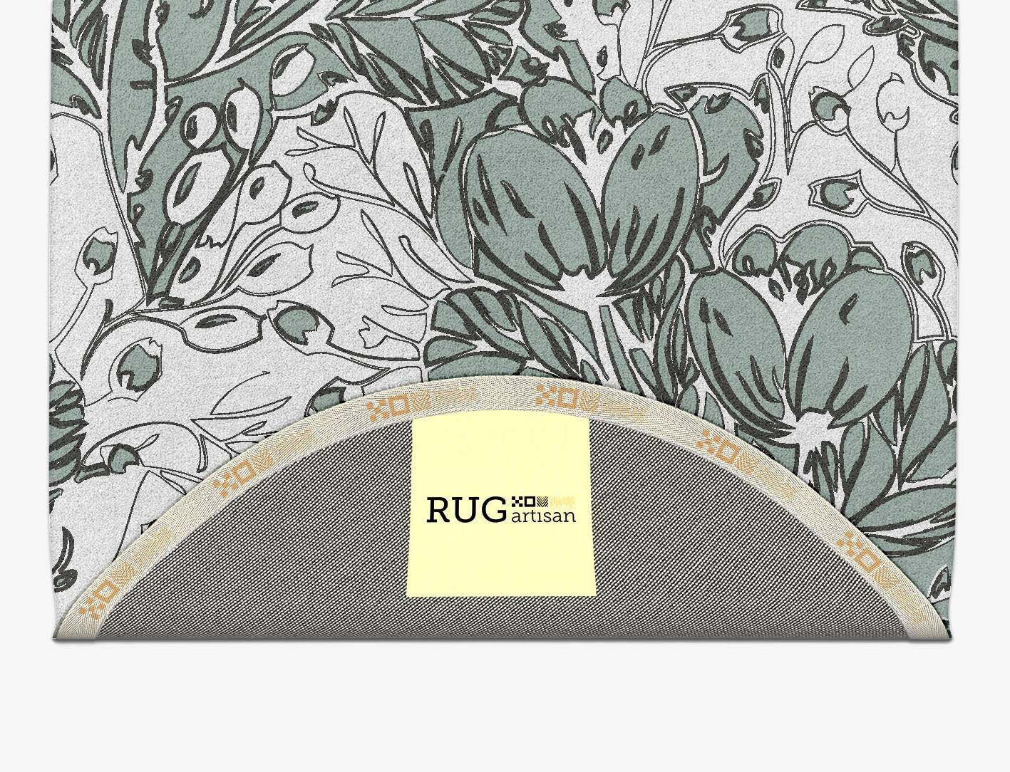 Clover Floral Capsule Hand Tufted Pure Wool Custom Rug by Rug Artisan