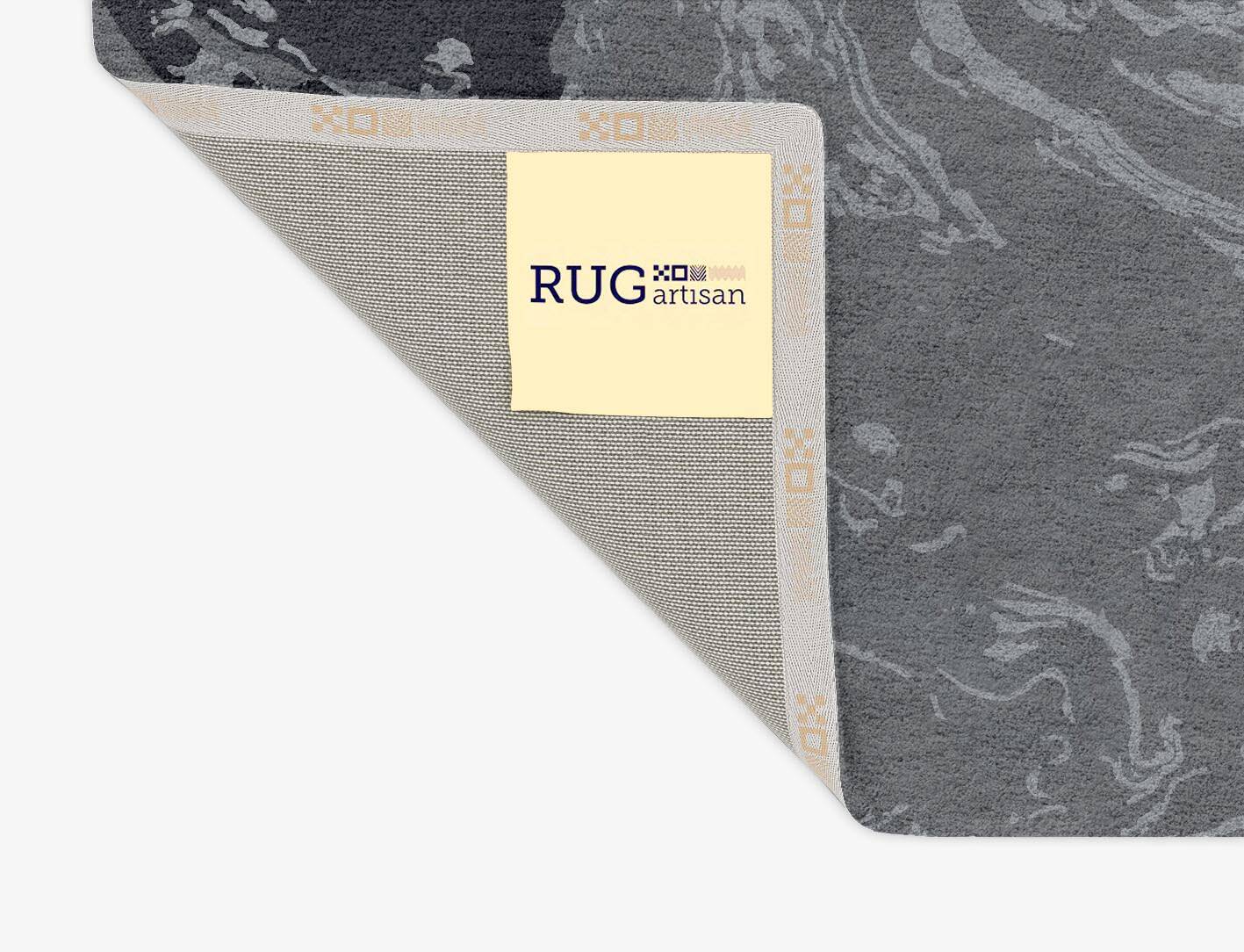 Coal Mines Surface Art Rectangle Hand Tufted Pure Wool Custom Rug by Rug Artisan