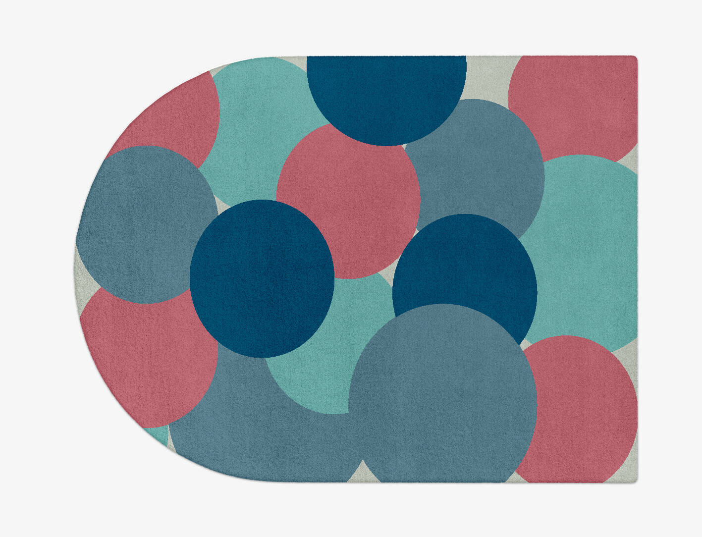 Colour bombs Kids Arch Hand Tufted Pure Wool Custom Rug by Rug Artisan