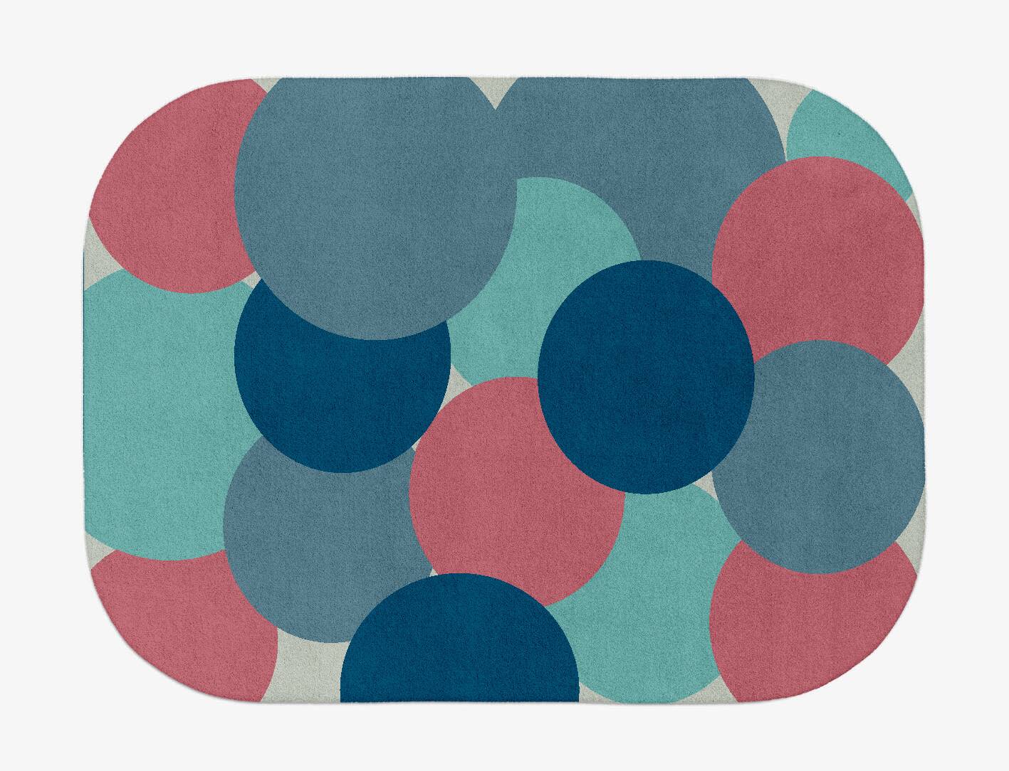 Color bombs Kids Oblong Hand Tufted Pure Wool Custom Rug by Rug Artisan